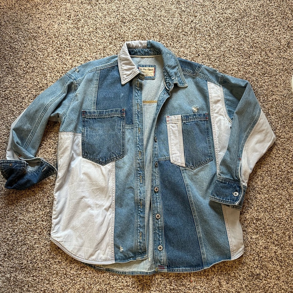 Free people denim jacket